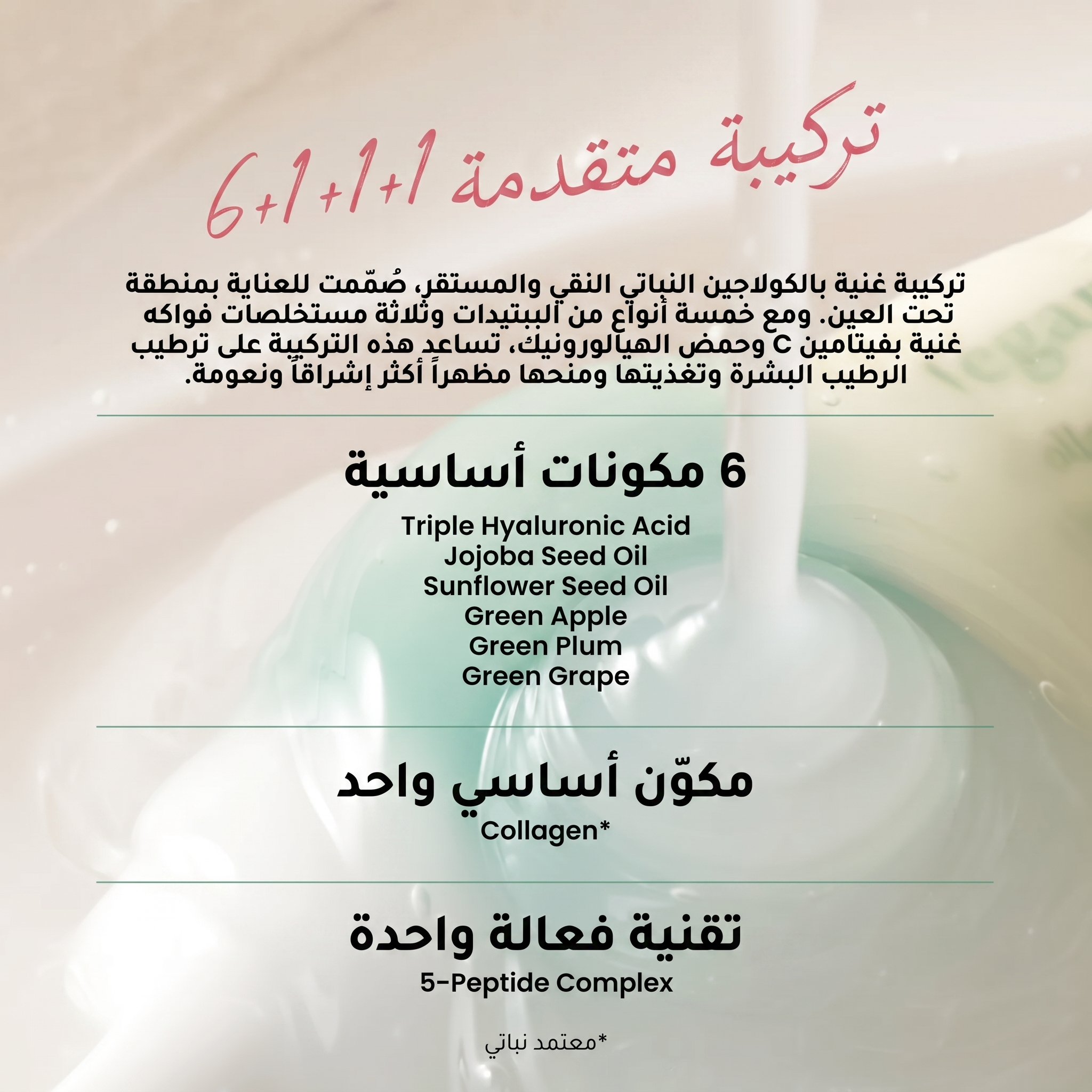 سيروم Axis-Y بالكولاجين النباتي لمنطقة تحت العين